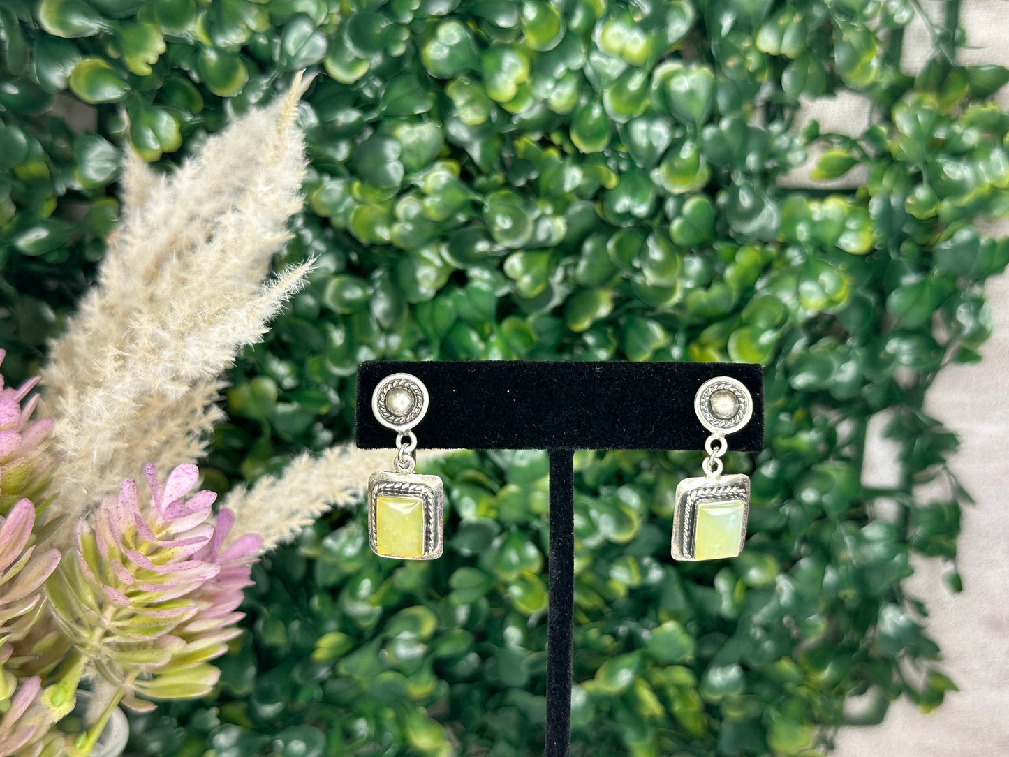 Western Studded Drop Earrings
