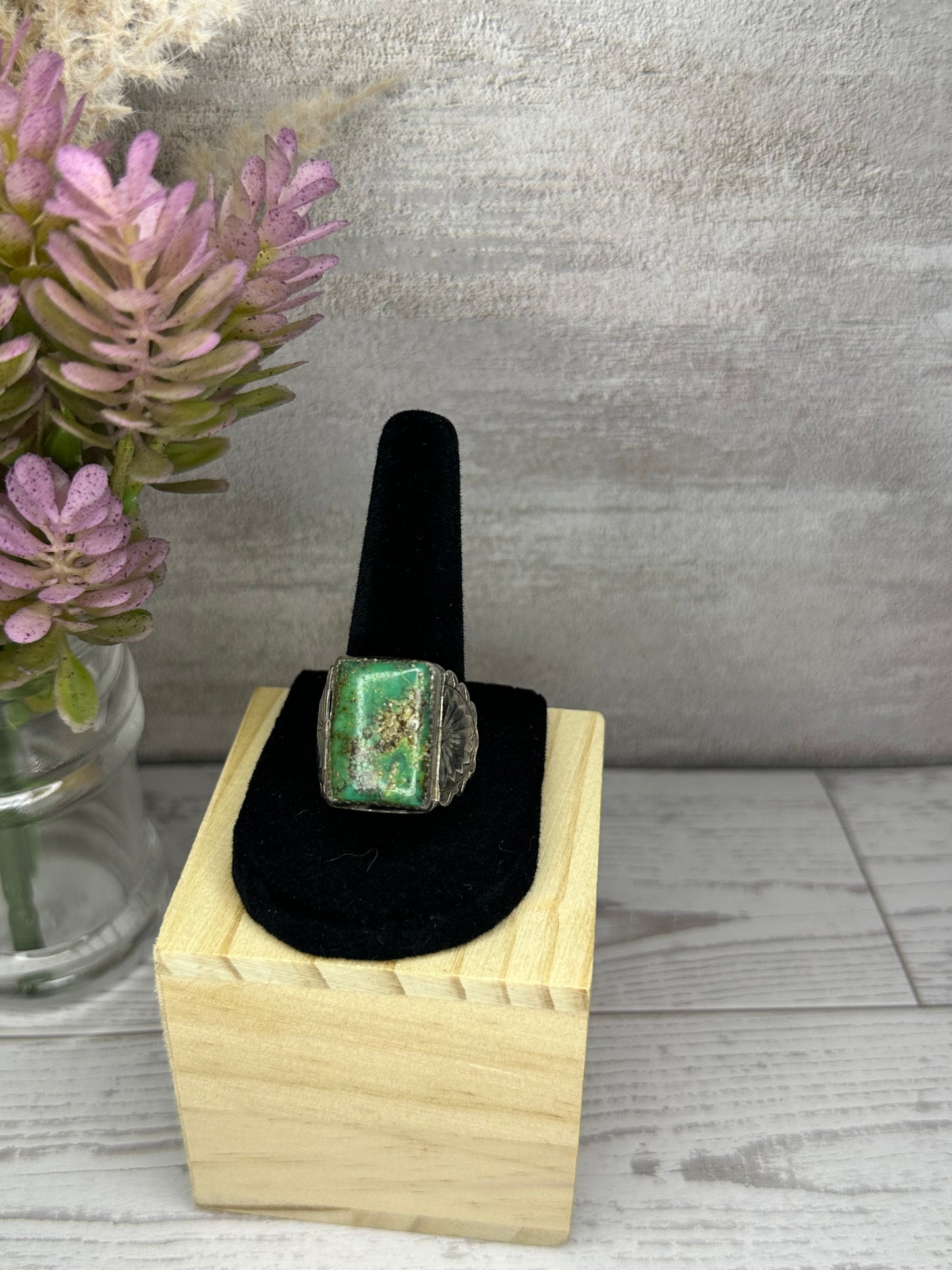 Vintage Western Turquoise Ring