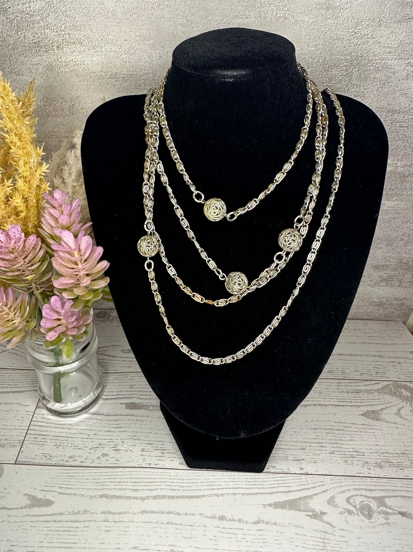 Beaded Layered Necklace