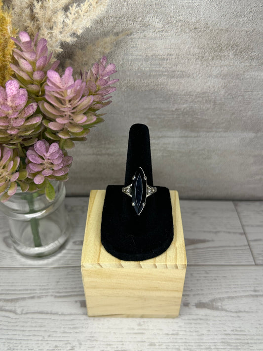 Black Stone Statement Ring